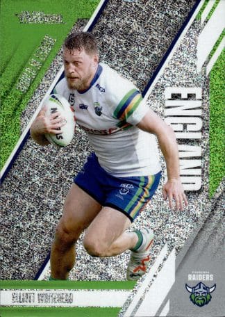 2024 NRL Traders World In League Silver - WLS03 Elliott Whitehead Canberra Raiders
