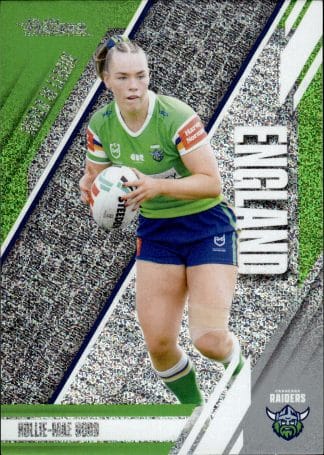 2024 NRL Traders World In League Silver - WLS04 Hollie-Mae Dodd Canberra Raiders