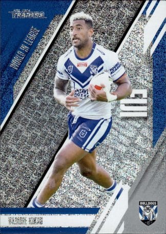 2024 NRL Traders World In League Silver - WLS05 Viliame Kikau Canterbury Bulldogs