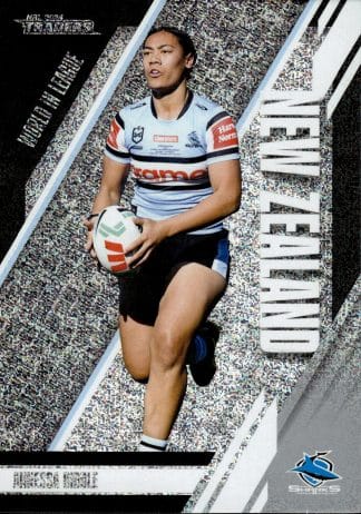2024 NRL Traders World In League Silver - WLS07 Annessa Biddle Cronulla Sharks