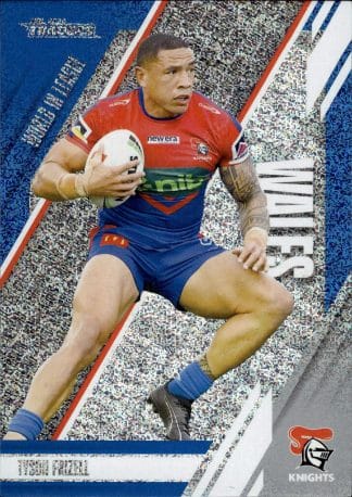 2024 NRL Traders World In League Silver - WLS13 Tyson Frizell Newcastle Knights
