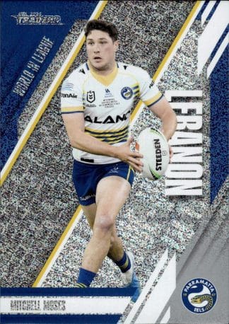 2024 NRL Traders World In League Silver - WLS17 Mitchell Moses Parramatta Eels