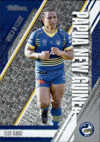 2024 NRL Traders World In League Silver - WLS18 Elsie Albert Parramatta Eels