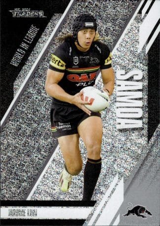 2024 NRL Traders World In League Silver - WLS19 Jarome Luai Penrith Panthers