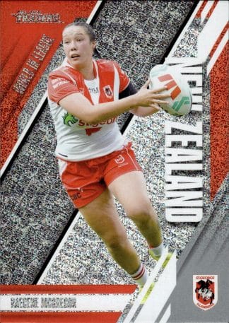 2024 NRL Traders World In League Silver - WLS22 Raecene McGregor St George Dragons