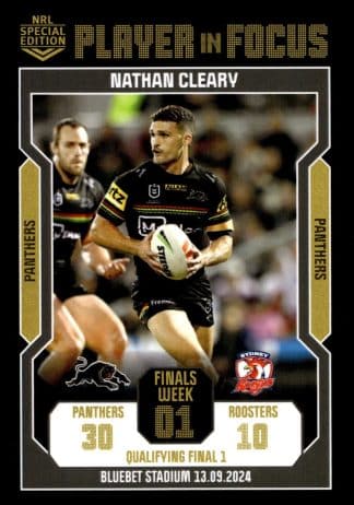 2024 NRL Player In Focus Finals Week 1 Qualifying Final 1 - IF QF01 Nathan Cleary Penrith Panthers
