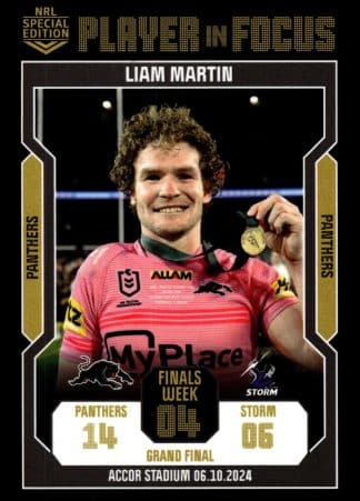 2024 NRL Player In Focus Finals Week 4 Grand Final - IFGF Liam Martin Penrith Panthers