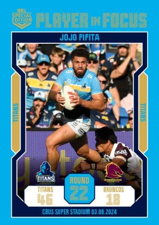 2024 NRL Player In Focus Round 22 - IF22 Jojo Fifita Gold Coast Titans