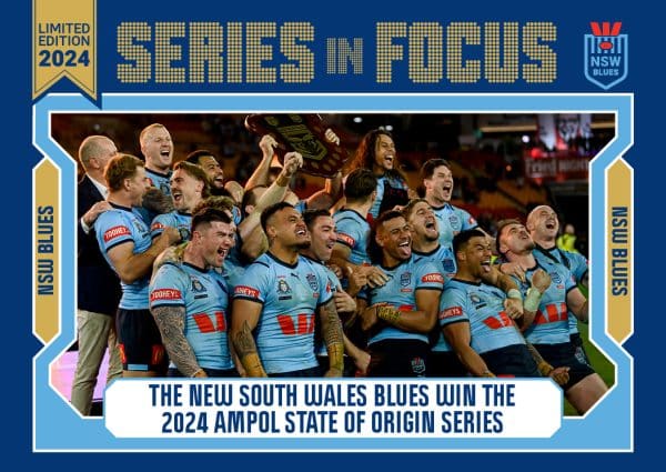 2024 NRL Player In Focus State Of Origin Set - IF SOO Series Champions NSW Blues - Image 2
