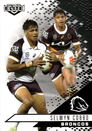 2024 NRL Elite Black Diamond Mojo - MB003 Selwyn Cobbo Brisbane Broncos