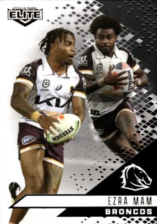 2024 NRL Elite Black Diamond Mojo - MB005 Ezra Mam Brisbane Broncos