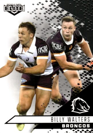 2024 NRL Elite Black Diamond Mojo - MB009 Billy Walters Brisbane Broncos
