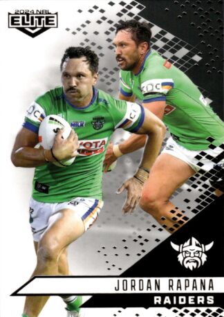 2024 NRL Elite Black Diamond Mojo - MB014 Jordan Rapana Canberra Raiders