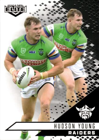 2024 NRL Elite Black Diamond Mojo - MB018 Hudson Young Canberra Raiders