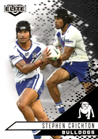 2024 NRL Elite Black Diamond Mojo - MB022 Stephen Crichton Canterbury Bulldogs