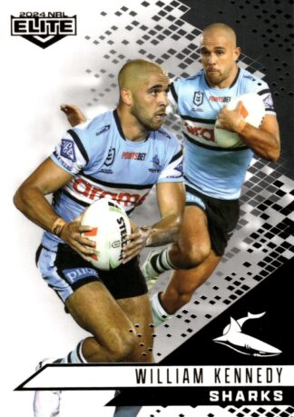 2024 NRL Elite Black Diamond Mojo - MB032 William Kennedy Cronulla Sharks