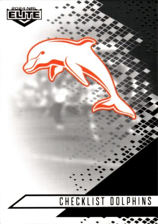 2024 NRL Elite Black Diamond Mojo - MB037 Checklist Dolphins