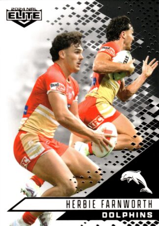 2024 NRL Elite Black Diamond Mojo - MB040 Herbie Farnworth Dolphins