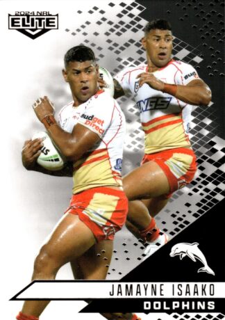 2024 NRL Elite Black Diamond Mojo - MB042 Jamayne Isaako Dolphins