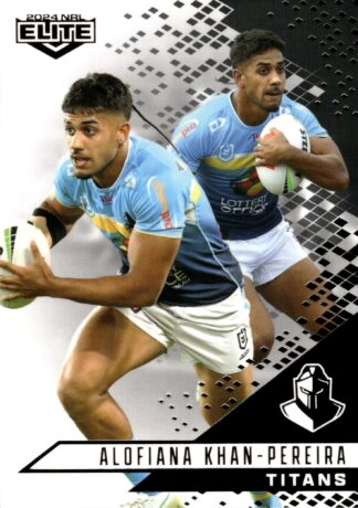 2024 NRL Elite Black Diamond Mojo - MB053 Alofiana Khan-Pereira Gold Coast Titans