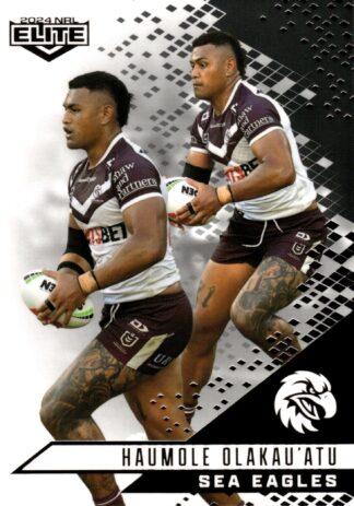 2024 NRL Elite Black Diamond Mojo - MB060 Haumole Olakau'atu Manly Sea Eagles