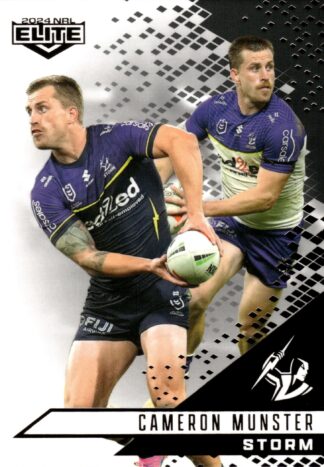 2024 NRL Elite Black Diamond Mojo - MB070 Cameron Munster Melbourne Storm
