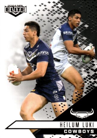 2024 NRL Elite Black Diamond Mojo - MB087 Heilum Luki North Queensland Cowboys