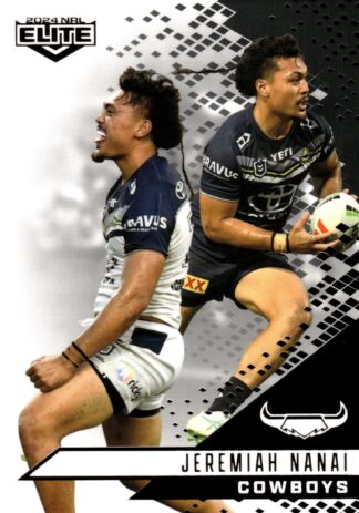 2024 NRL Elite Black Diamond Mojo - MB088 Jeremiah Nanai North Queensland Cowboys