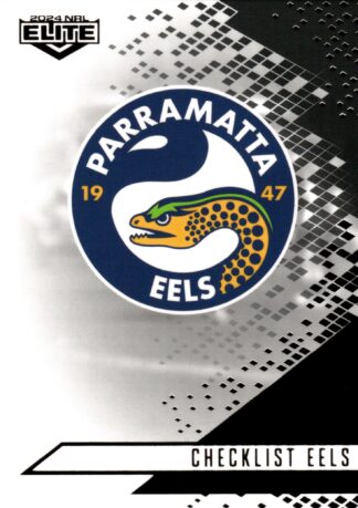 2024 NRL Elite Black Diamond Mojo - MB091 Checklist Parramatta Eels