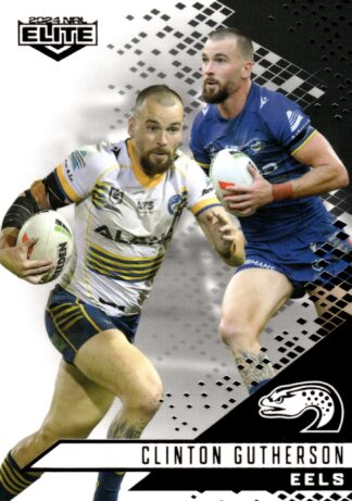 2024 NRL Elite Black Diamond Mojo - MB094 Clinton Gutherson Parramatta Eels