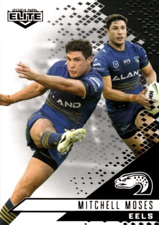 2024 NRL Elite Black Diamond Mojo - MB096 Mitchell Moses Parramatta Eels