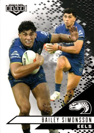 2024 NRL Elite Black Diamond Mojo - MB099 Bailey Simonsson Parramatta Eels