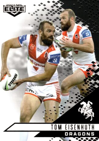 2024 NRL Elite Black Diamond Mojo - MB120 Tom Eisenhuth St George Illawarra Dragons