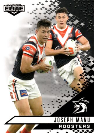 2024 NRL Elite Black Diamond Mojo - MB129 Joseph Manu Sydney Roosters