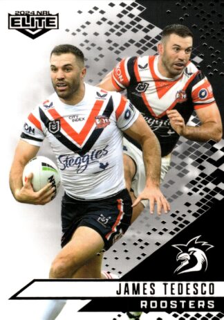 2024 NRL Elite Black Diamond Mojo - MB132 James Tedesco Sydney Roosters