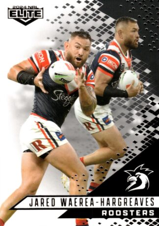 2024 NRL Elite Black Diamond Mojo - MB133 Jared Waerea-Hargreaves Sydney Roosters