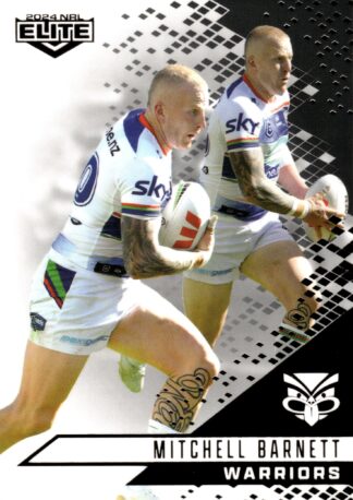 2024 NRL Elite Black Diamond Mojo - MB137 Mitchell Barnett Warriors