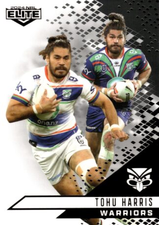 2024 NRL Elite Black Diamond Mojo - MB140 Tohu Harris Warriors