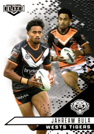2024 NRL Elite Black Diamond Mojo - MB147 Jahream Bula Wests Tigers