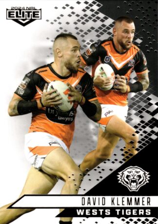 2024 NRL Elite Black Diamond Mojo - MB148 David Klemmer Wests Tigers