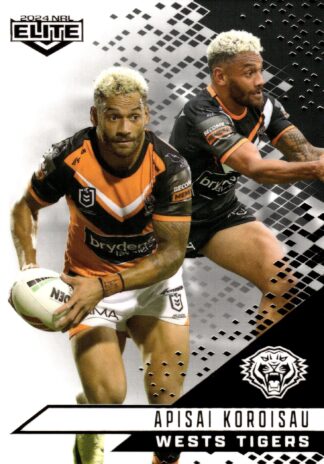 2024 NRL Elite Black Diamond Mojo - MB149 Apisai Koroisau Wests Tigers