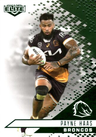 2024 NRL Elite Emerald Mojo - ME004 Payne Haas Brisbane Broncos