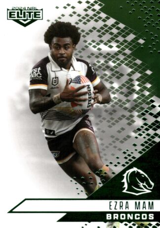 2024 NRL Elite Emerald Mojo - ME005 Ezra Mam Brisbane Broncos