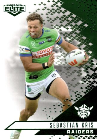 2024 NRL Elite Emerald Mojo - ME013 Sebastian Kris Canberra Raiders