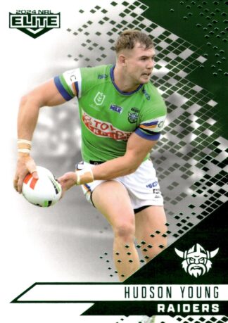 2024 NRL Elite Emerald Mojo - ME018 Hudson Young Canberra Raiders