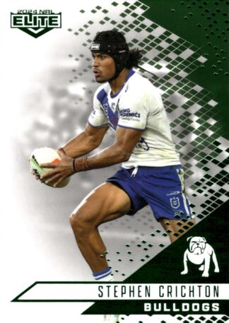 2024 NRL Elite Emerald Mojo - ME022 Stephen Crichton Canterbury Bulldogs