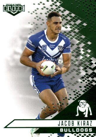 2024 NRL Elite Emerald Mojo - ME025 Jacob Kiraz Canterbury Bulldogs