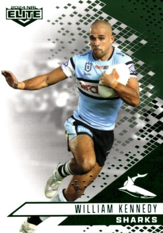 2024 NRL Elite Emerald Mojo - ME032 William Kennedy Cronulla Sharks