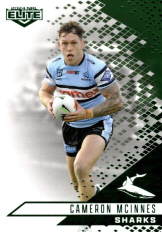 2024 NRL Elite Emerald Mojo - ME033 Cameron McInnes Cronulla Sharks