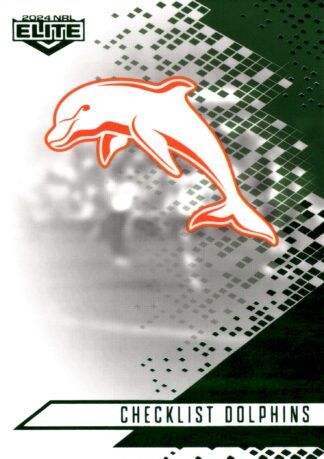 2024 NRL Elite Emerald Mojo - ME037 Checklist Dolphins
